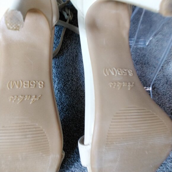 Ankis Nude Ankle Strap Heels Size 8.5B (M) Stiletto Heels Sandals open Toe - Picture 11 of 12